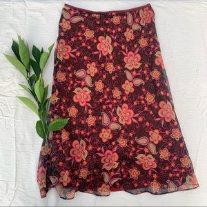 Vintage 70s style skirt small-medium